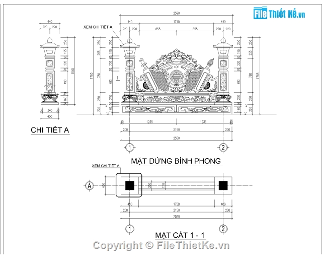 Bản vẽ chi tiết,cad nhà thờ,bình phong,cad nhà,chi tiết,Bản vẽ